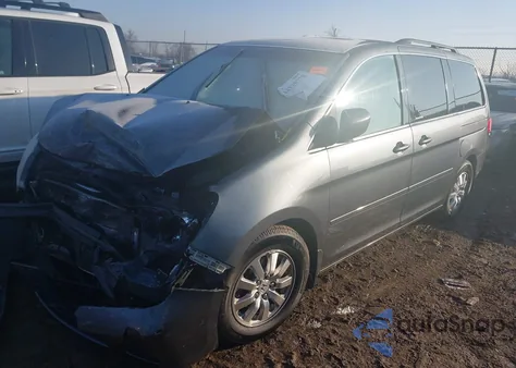 2010 Honda Odyssey Ex-L из США, поврежденный, VIN 5FNRL3H66AB070985